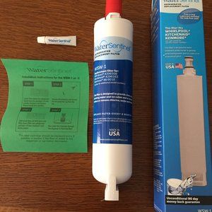 WaterSentinel Refrigerator Water Filter Model WSW-1 Whirlpool Kitchenaid Kenmore